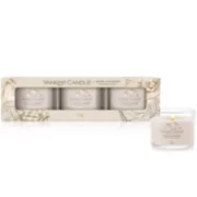 Pack de 3 Bougies Votives en verre Cachemire délicat - Yankee Candle