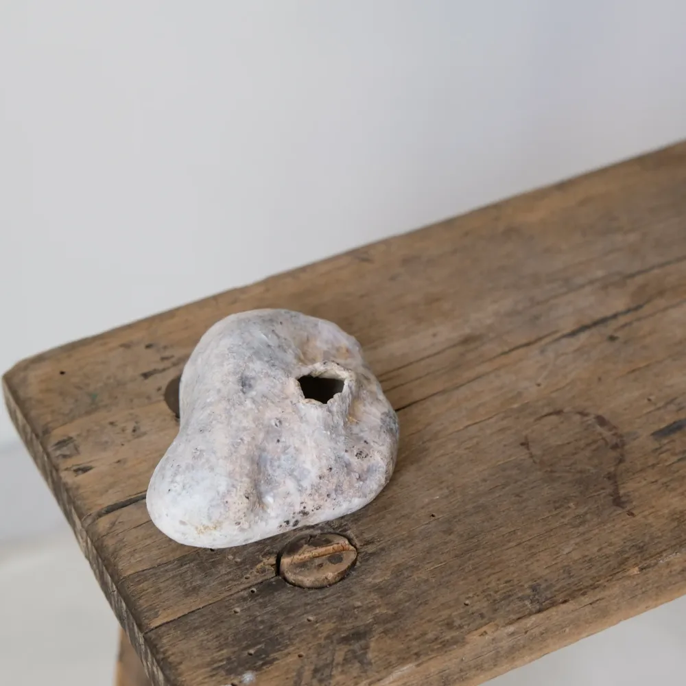 Vase N05046 Hague, Netherlands, 2017 - H 3cm - Gris rosé Yellow Nose Studio