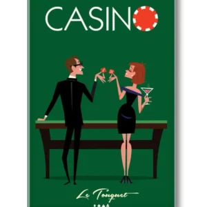 MAGNET CASINO LE TOUQUET ZIGZAG EDITIONS