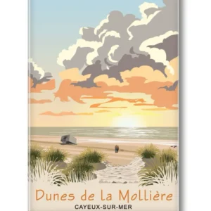 MAGNET DUNES DE LA MOLLIÈRE ZIGZAG EDITIONS