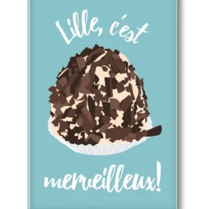 MAGNET LILLE C'EST MERVEILLEUX. ZIGZAG EDITIONS