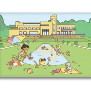 MAGNET LA VILLA CAVROIS KIDS ZIGZAG EDITIONS