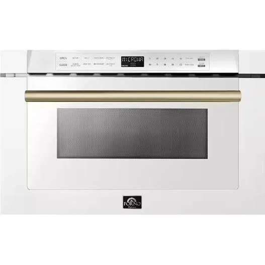 Forno Four à micro-ondes tiroir de 24 po, 1,2 pi cu FMWDR3000-24WHT 71 litres de capacité