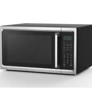 Four compact Four à Micro-Ondes de Comptoir de 1,5 Pi³ / 1000 watts avec Friture à Air en Acier Inoxydable Vissani EC042A2KJ