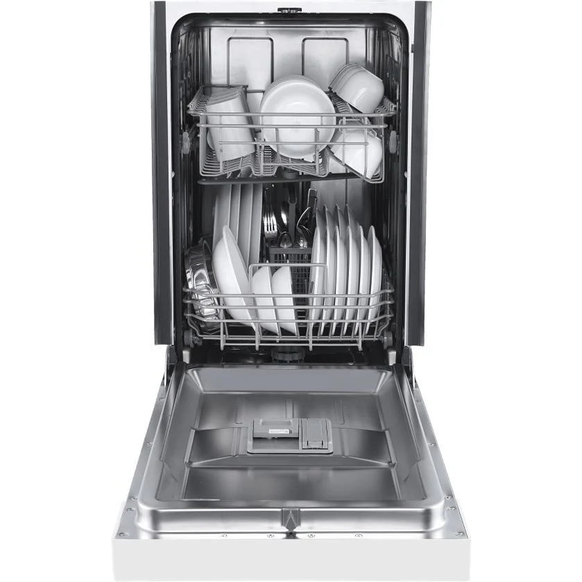 Four à convection Forno Lave-vaisselle encastré de 18 pouces avec départ différé FDWBI8041-18WHT