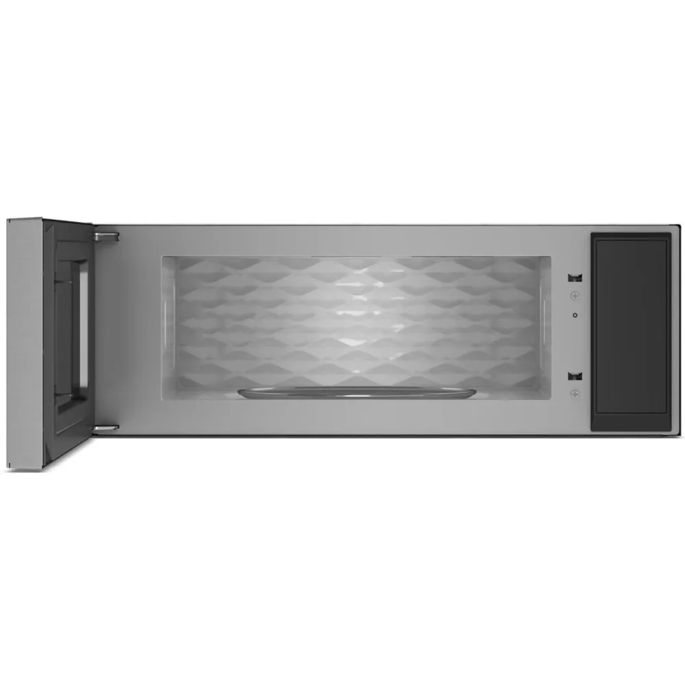 Four encastrable KitchenAid Four à micro-ondes à hotte intégrée de 30 pouces, 1,1 pi. cu. YKMML550RPS