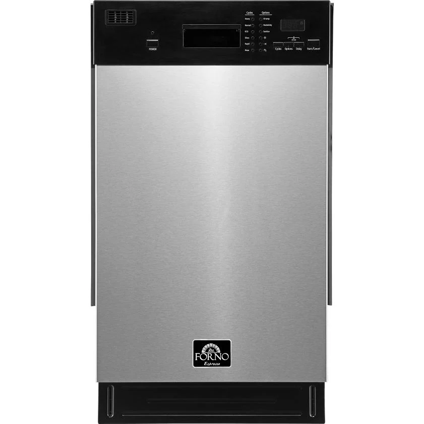 Four à pyrolyse Forno Lave-vaisselle encastré de 18 pouces avec départ différé FDWBI8041-18S