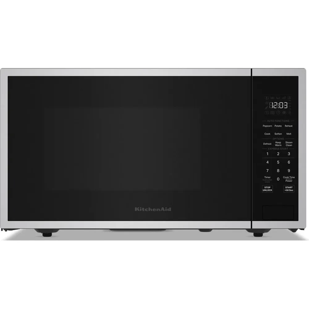Four à pyrolyse KitchenAid Four à micro-ondes de comptoir de 22 pouces, 1,5 pi. cu. avec technologie convection KMCS522SPS
