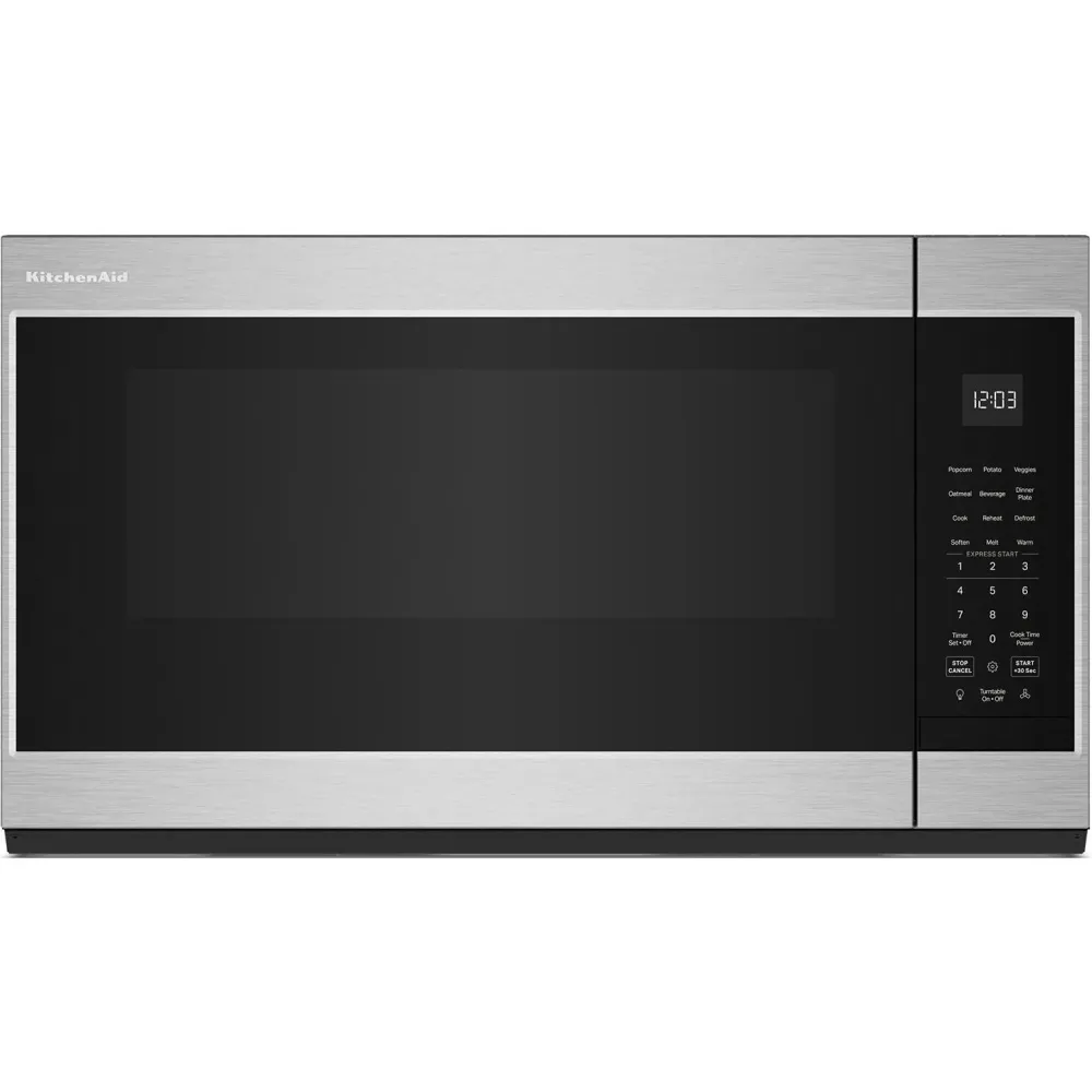 Haut de Gamme KitchenAid Four à micro-ondes à hotte intégrée de 30 pouces, 1,9 pi. cu. YKMMS130RPS