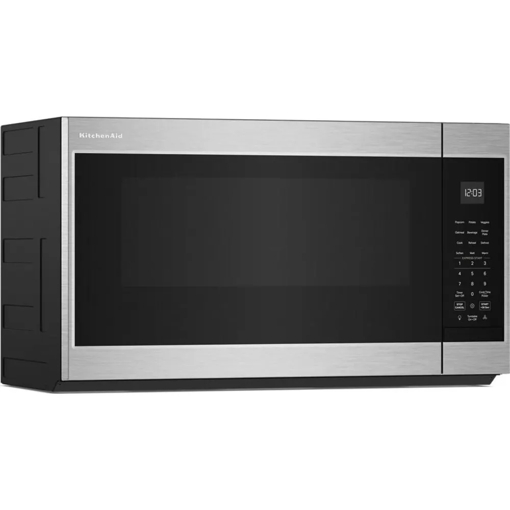 Haut de Gamme KitchenAid Four à micro-ondes à hotte intégrée de 30 pouces, 1,9 pi. cu. YKMMS130RPS