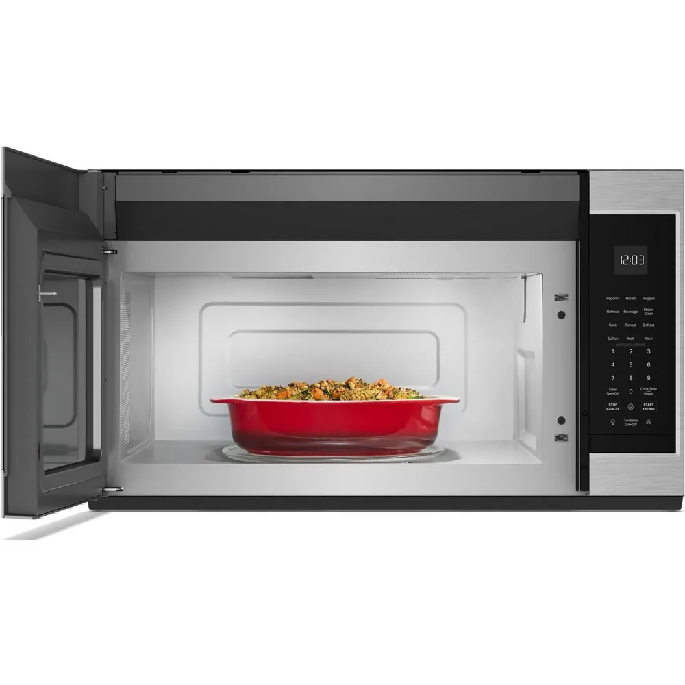 Haut de Gamme KitchenAid Four à micro-ondes à hotte intégrée de 30 pouces, 1,9 pi. cu. YKMMS130RPS