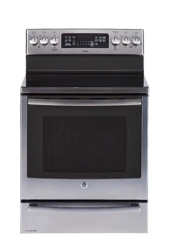 CuisinièRe éLectrique Autonome à 5 éLéMents Et Four Jumeau De 7,2 Pi³ / 30" En Acier Inoxydable *Produit Neuf* Profile De...