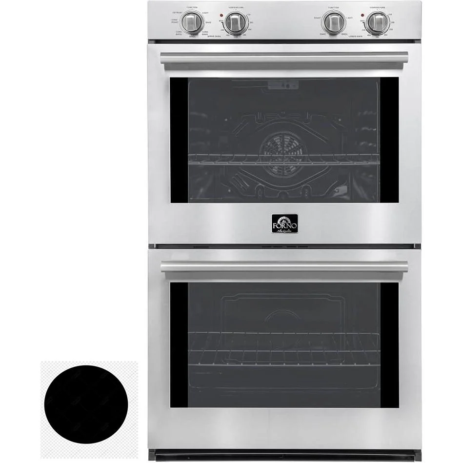 Forno Four mural deux fois encastré de 30 pouces, 10 pi. cu. avec technologie convection FBOEL1324-30BLK