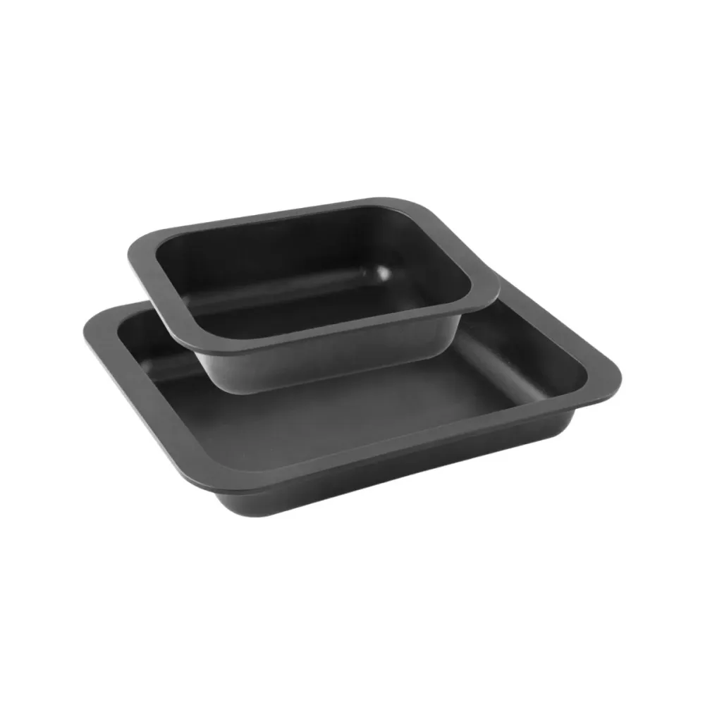 Four encastrable Lot de 2 plats à four rectangulaires 33 x 25 cm et 24 x 18 cm Zenker Special Cooking Zenker