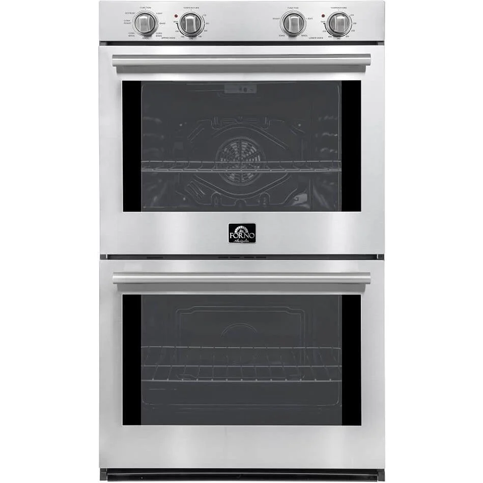 Four multifonction Forno Four mural jumeau encastré de 30 pouces, 10 pi. cu. avec technologie convection FBOEL1324-30WHT
