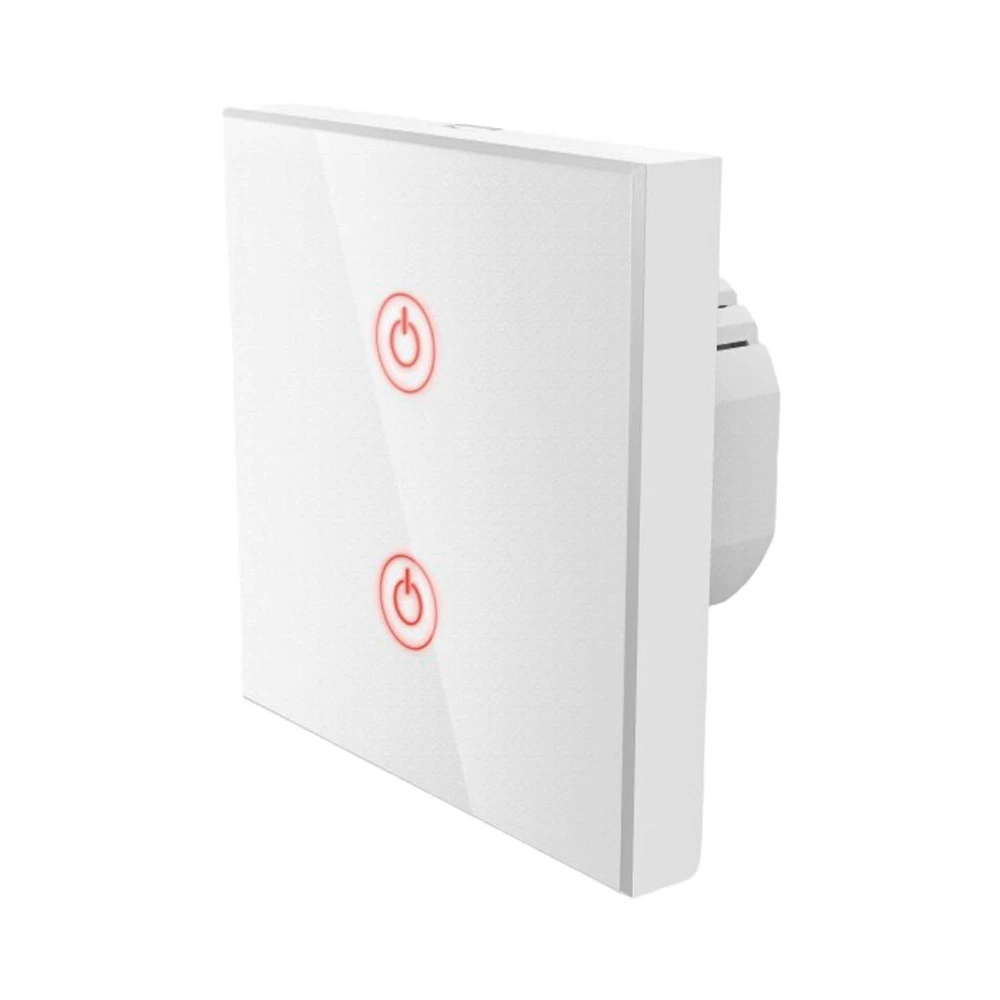 Hama interrupteur WiFi tactile, encastré, deux fois