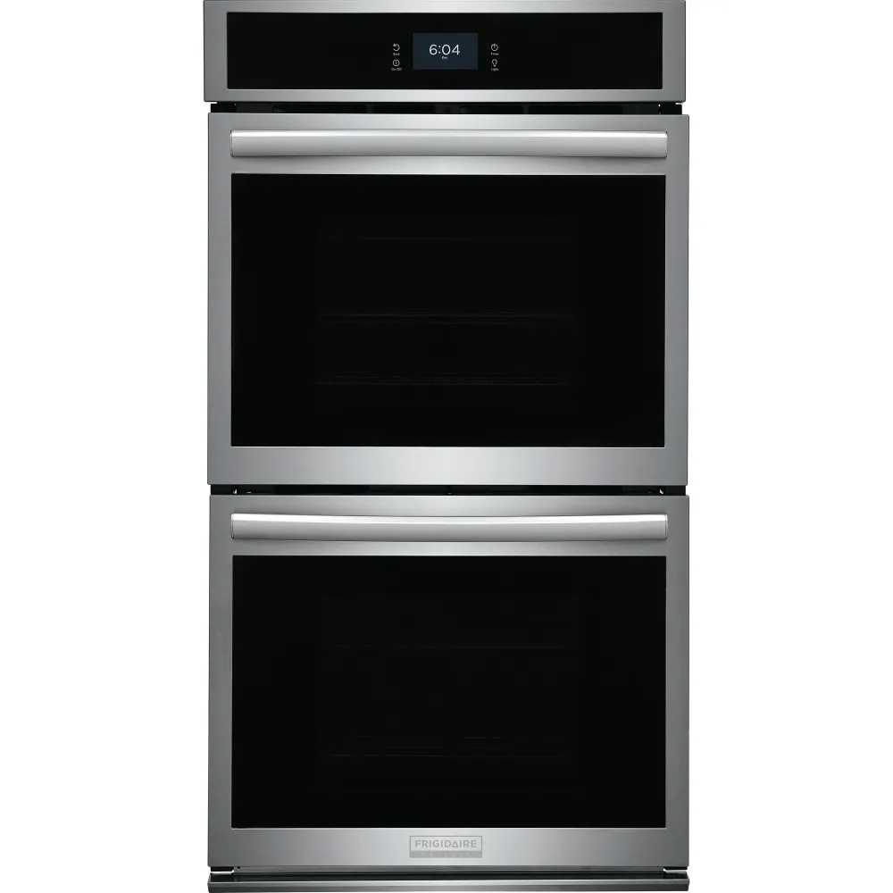 Professionnel Frigidaire Gallery Four mural encastré deux fois de 27 po avec convection totale GCWD2767AF