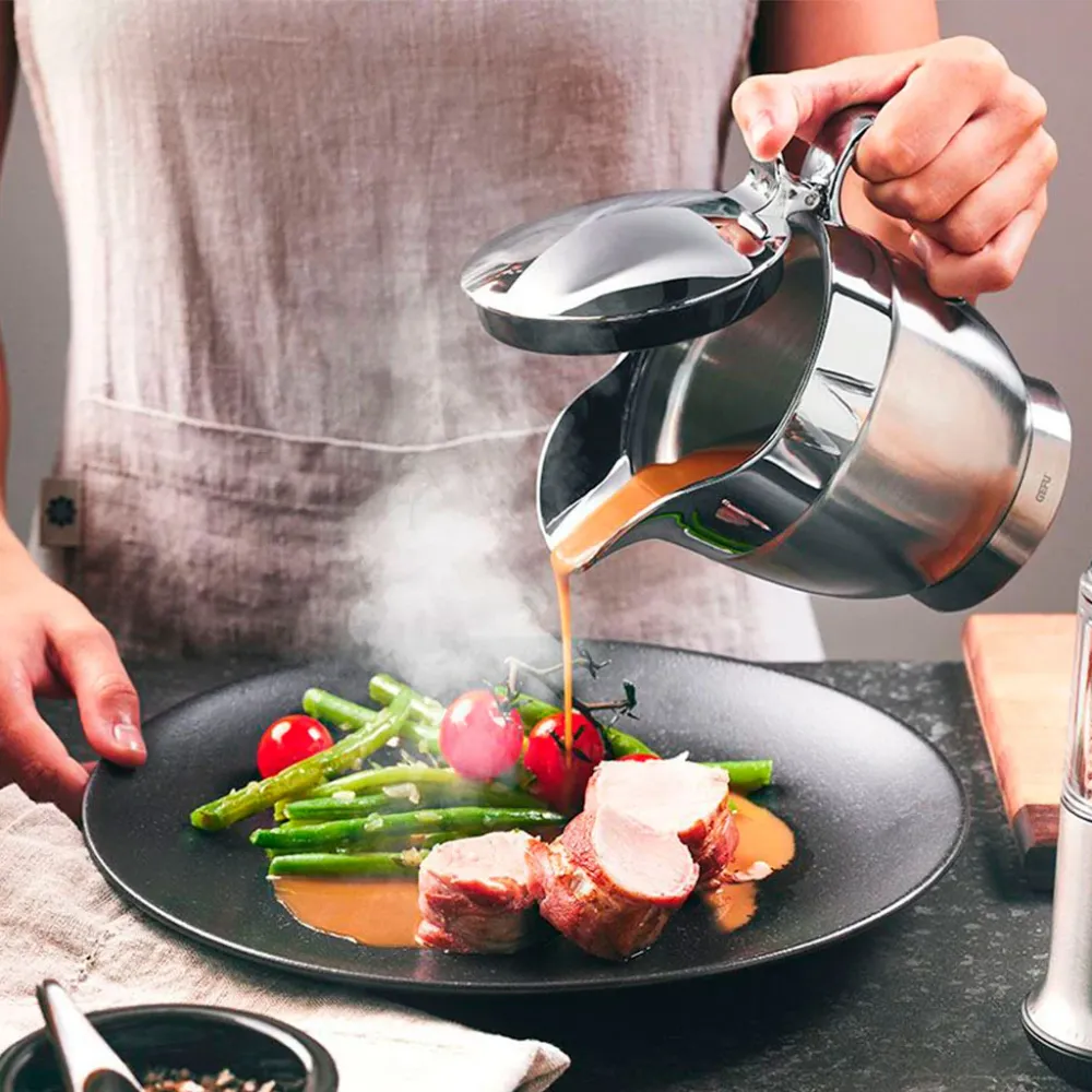 Saucière thermos duo paroi Serviro Gefu garantie 2 ans