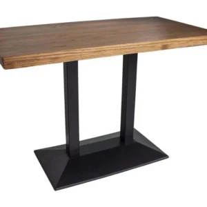 Table bistrot duo pied 110 x 60 x 75 cm