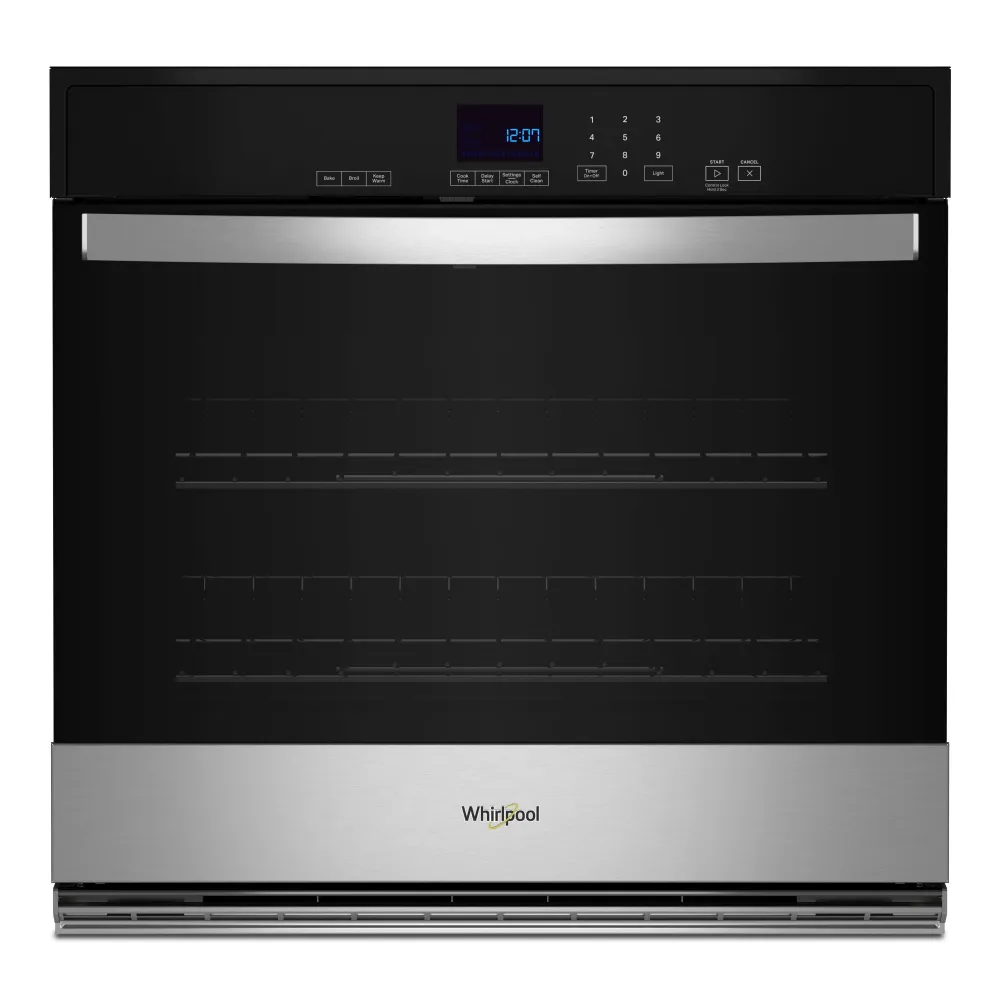 Whirlpool Four mural dépouillé encastré de 30 po WOES3030LS avec éclairage intérieur