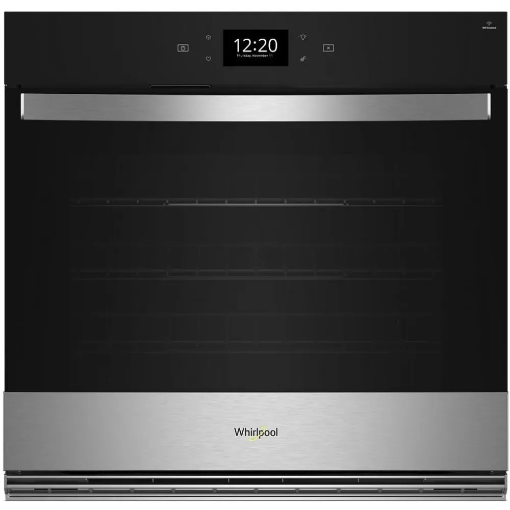 Whirlpool Four mural élémentaire de 27 pouces, 4.3 pi. cu. avec Air Fry WOES7027PZ avec sonde à viande