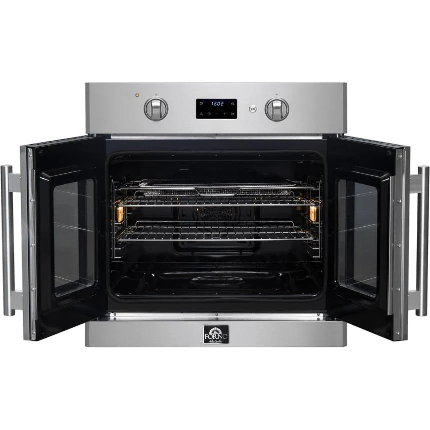 Professionnel Forno Four mural encastré de 30 pouces et 3,68 pi. cu. avec technologie de convection véritable FBOEL1333-30