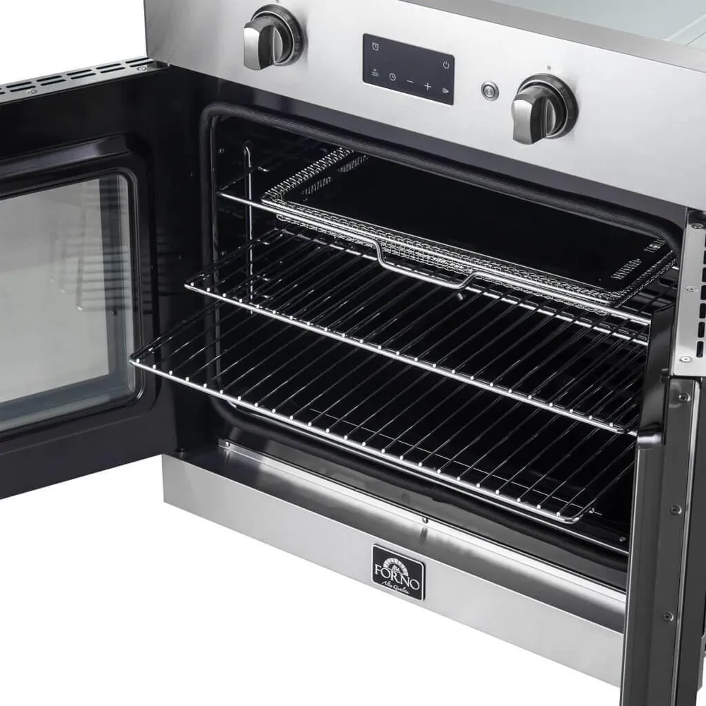 Professionnel Forno Four mural encastré de 30 pouces et 3,68 pi. cu. avec technologie de convection véritable FBOEL1333-30