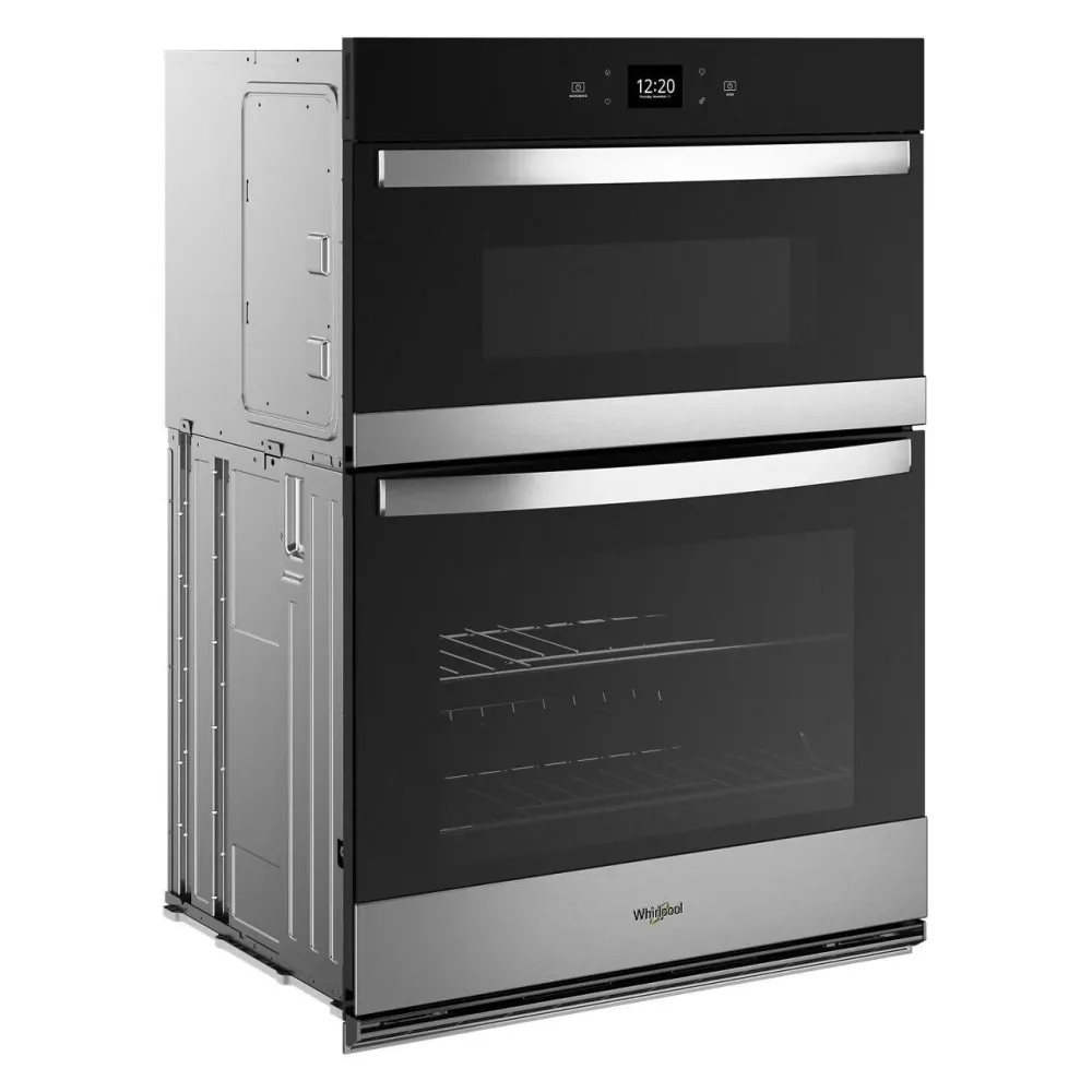 Whirlpool Four mural combiné encastré de 27 po WOEC5027LZ | Préchauffage rapide |