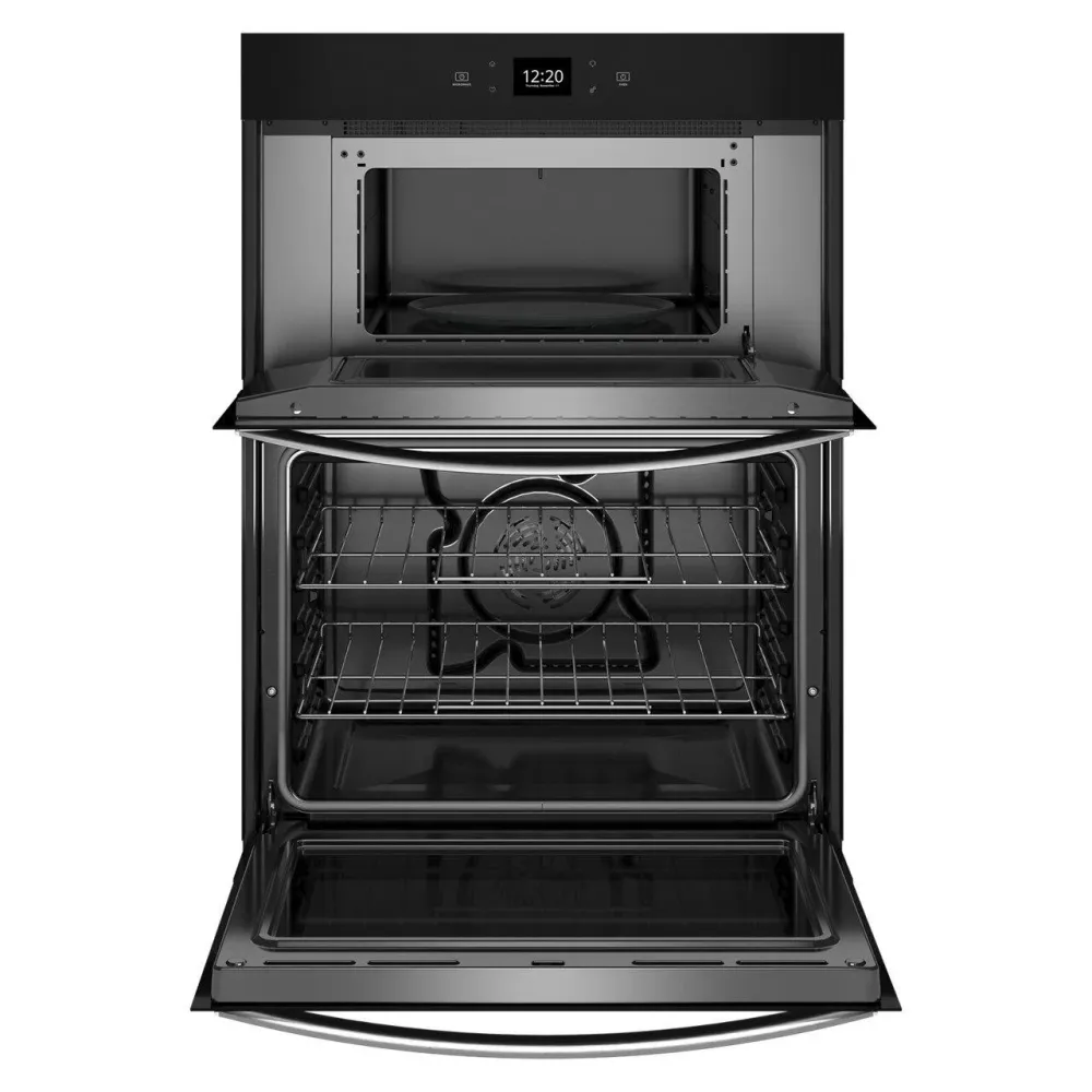 Whirlpool Four mural combiné encastré de 27 po WOEC5027LZ | Préchauffage rapide |