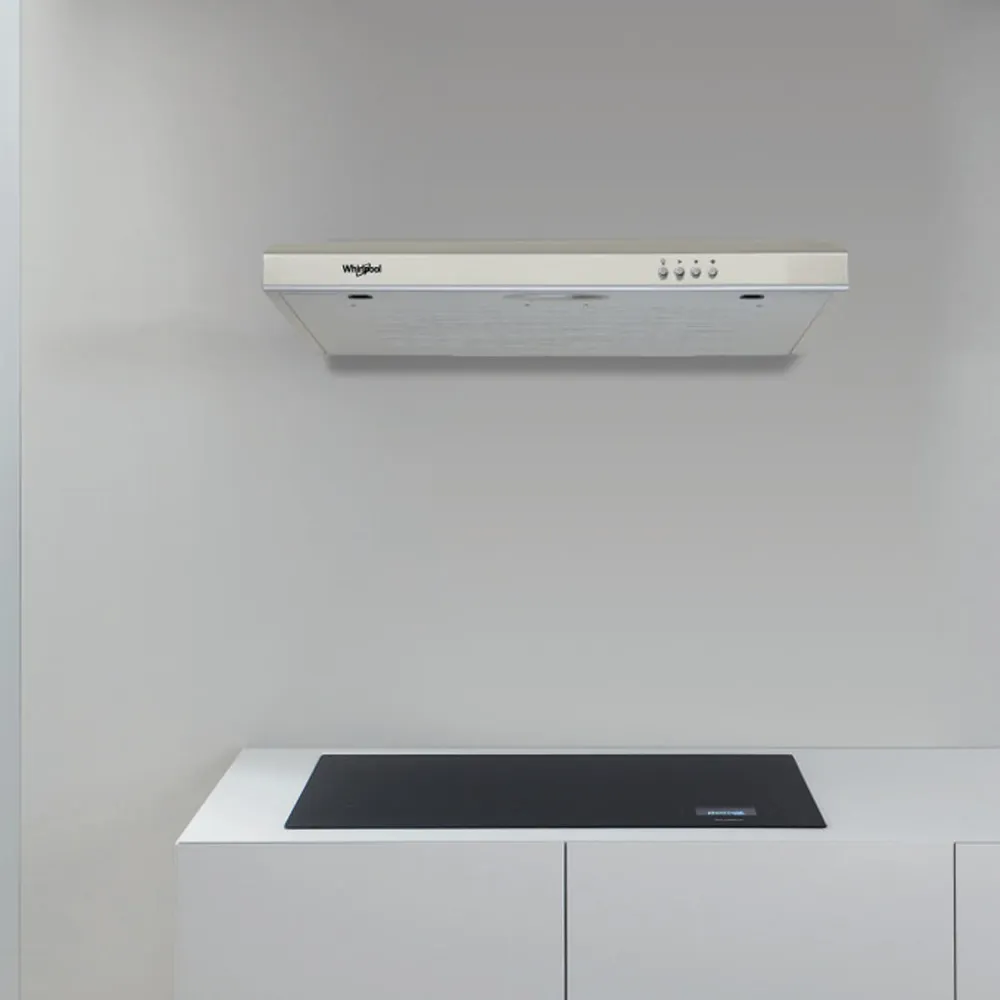 Whirlpool Wall Mounted Cookerhood Gris argent 60 cm de largeur