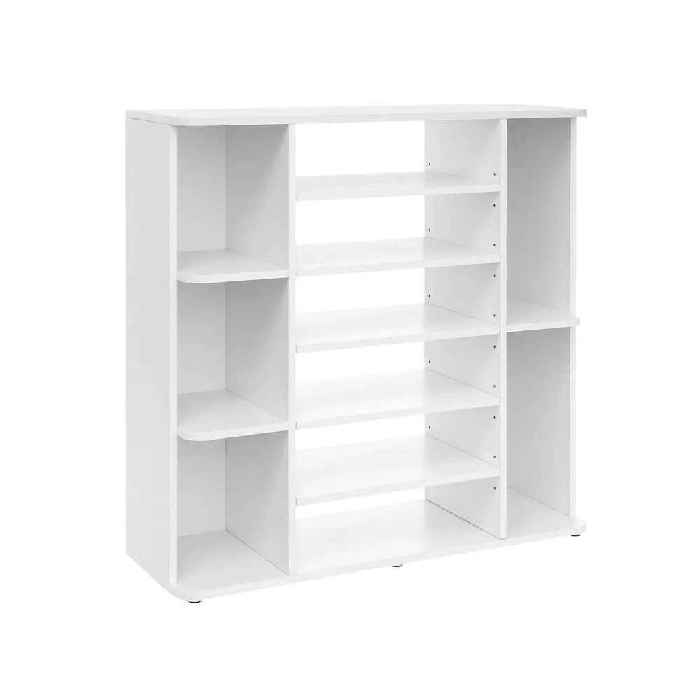 VASAGLE Meuble rangement blanc avec Kit d'encastrement