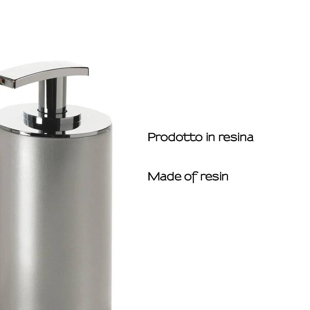 Compact Premium Dosasavon de comptoir Gedy série Vega - Argent