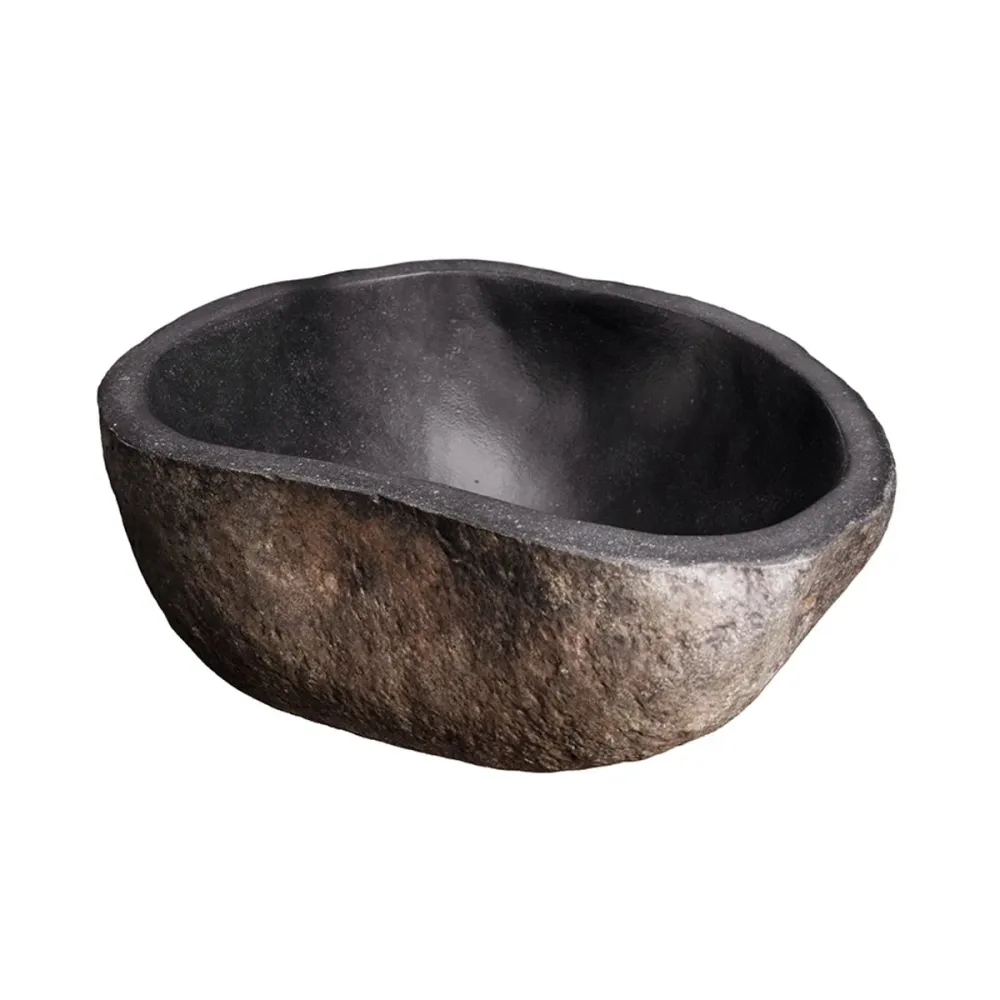 Filtre à graisse Lavabo en pierre de la rivière Akutan
