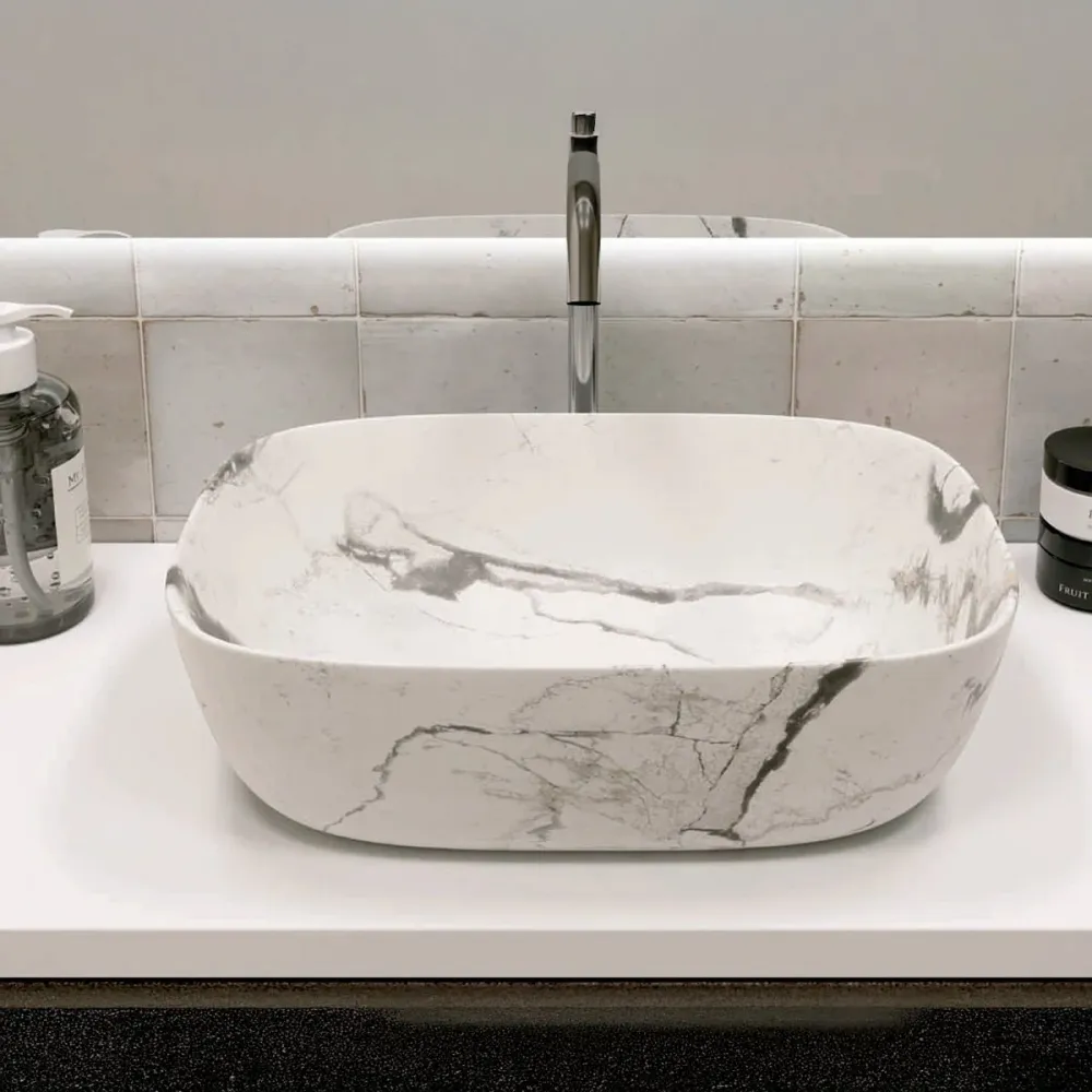 Lavabo à poser Orta avec séchage par condensation