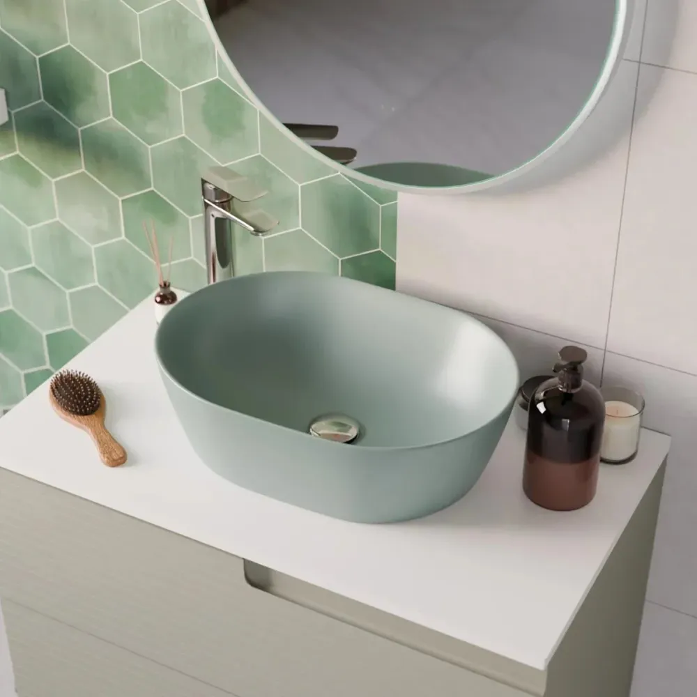 Économe en Énergie Lavabo ovale Yaco