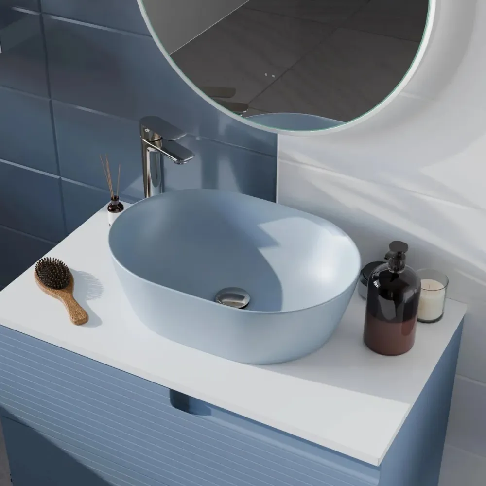 Économe en Énergie Lavabo ovale Yaco