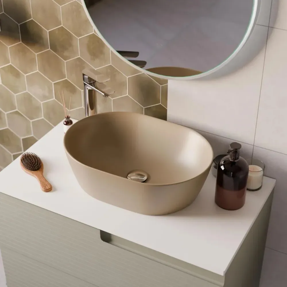Économe en Énergie Lavabo ovale Yaco