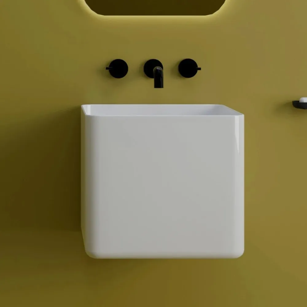 Lavabo moderne en céramique Kiro