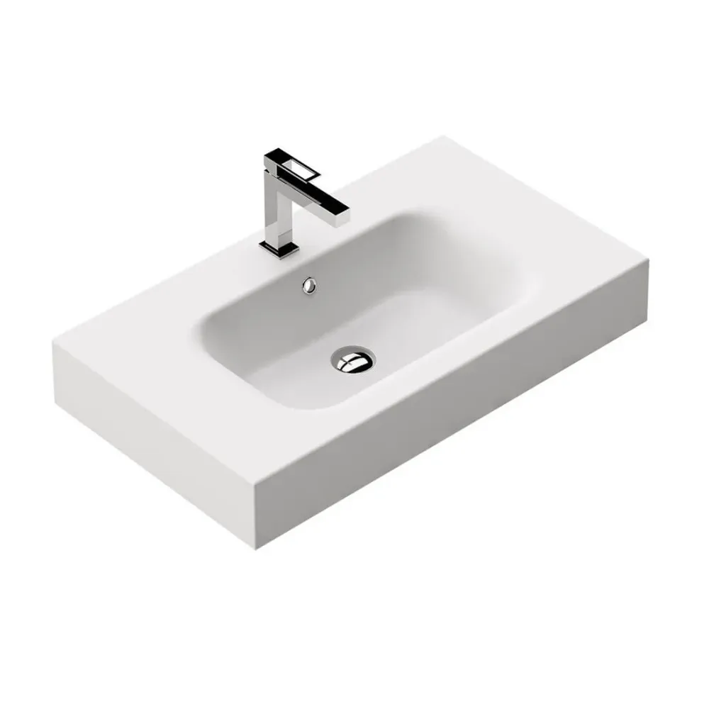 Lavabo suspendu Malik pour Famille Nombreuse