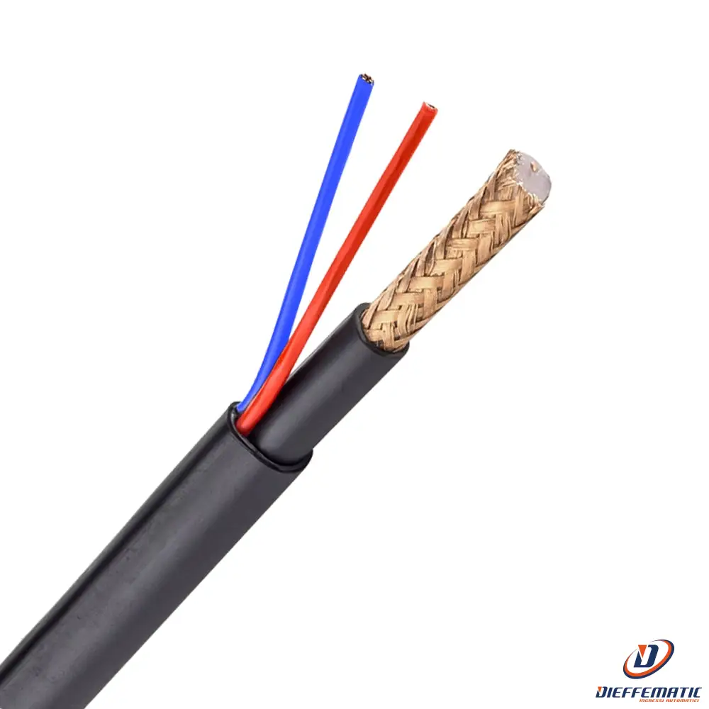 RG59UP-300-LSZH Cavo Combinato Pack de 60 Tablettes