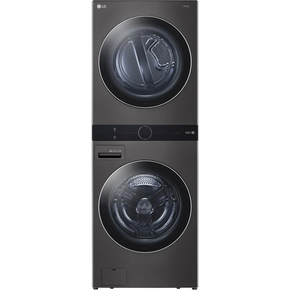 LG Centre de buanderie laveuse/sécheuse électrique avec technologie TurboWash™ 360 WKEX200HBA compatible avec Smart Home