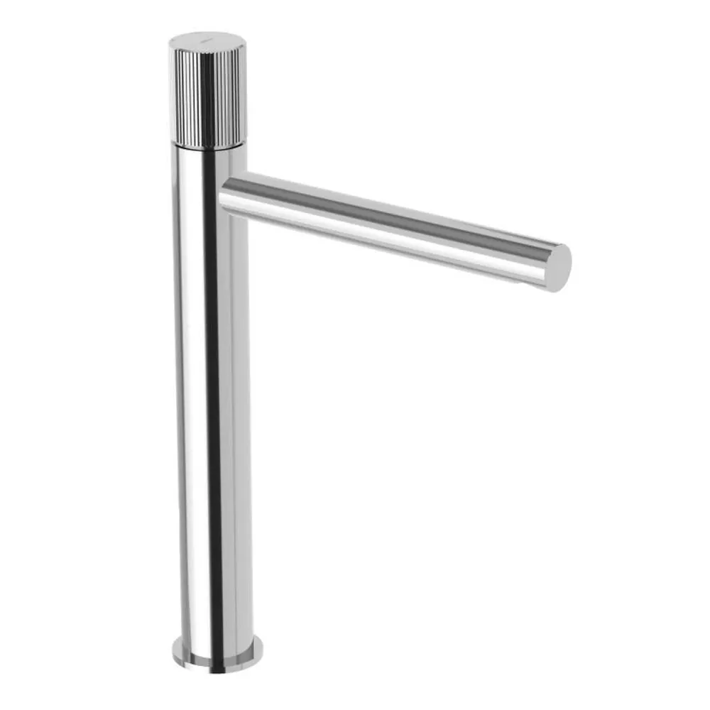 Ensemble de mélangeurs lavabo haut-bidet-douche Paffoni Jo Chromé avec Kit d'installation