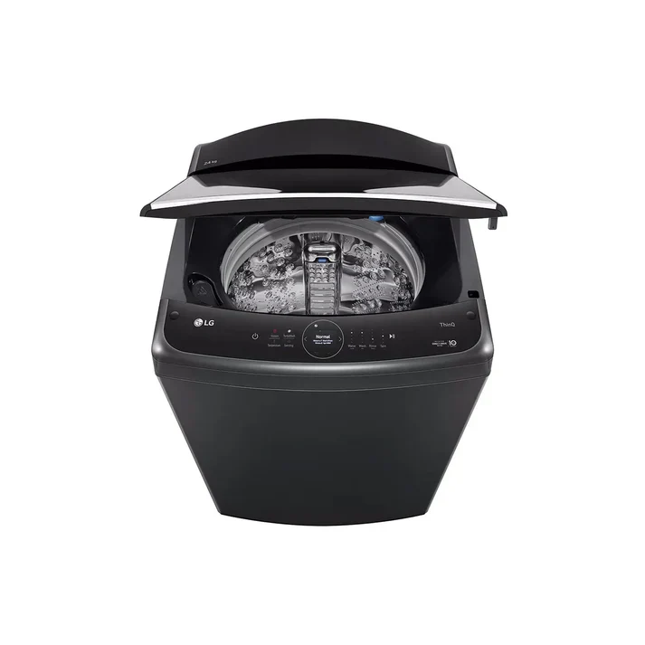 Connecté LG 24kg Noir jais Top Load Washing Machine - T24H9EFHSTP