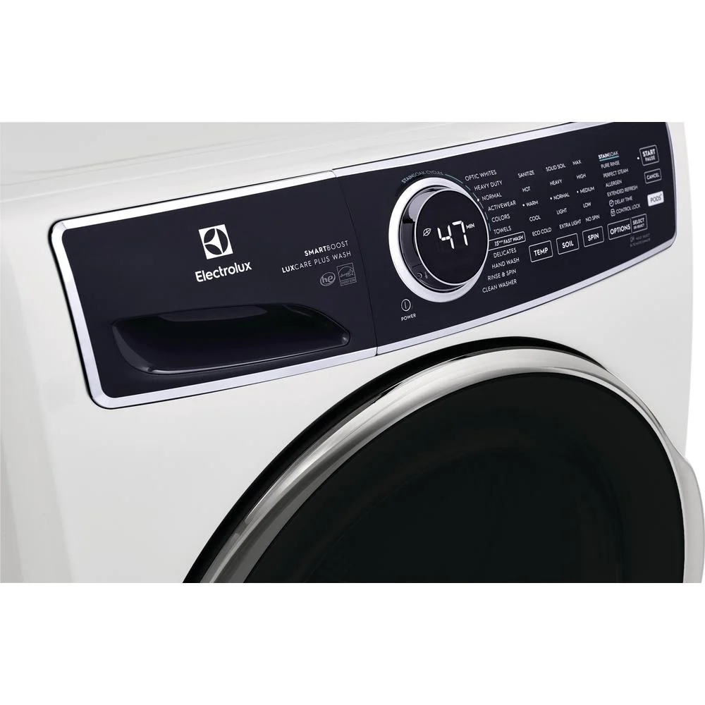 Electrolux Laveuse à chargement frontal de 5,2 pi.cu. avec 11 programmes de lavage ELFW7637AW Alimentation 220-240V