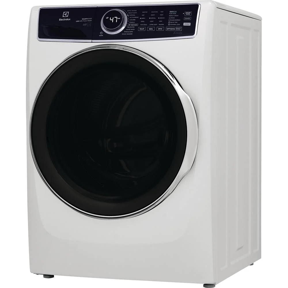 Electrolux Laveuse à chargement frontal de 5,2 pi.cu. avec 11 programmes de lavage ELFW7637AW Certification +++