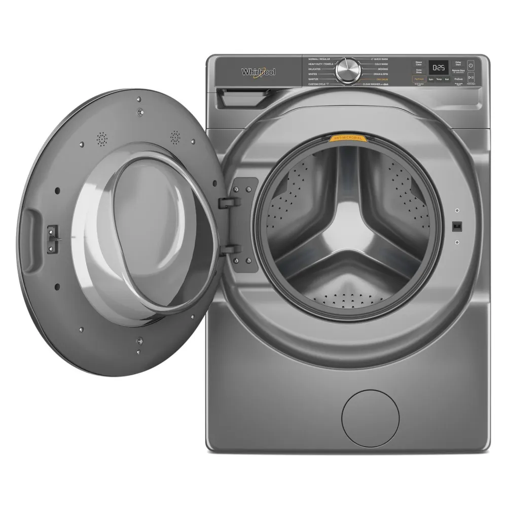 Whirlpool Laveuse à chargement frontal de 5,8 pi cu avec système de ventilation FreshFlow™ WFW6720RR avec Détection automa...