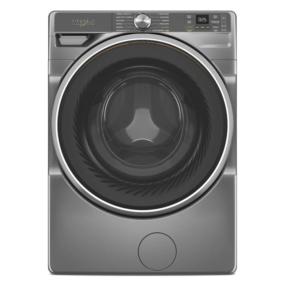 Whirlpool Laveuse à chargement frontal de 5,8 pi cu avec système de ventilation FreshFlow™ WFW6720RR avec Détection automa...