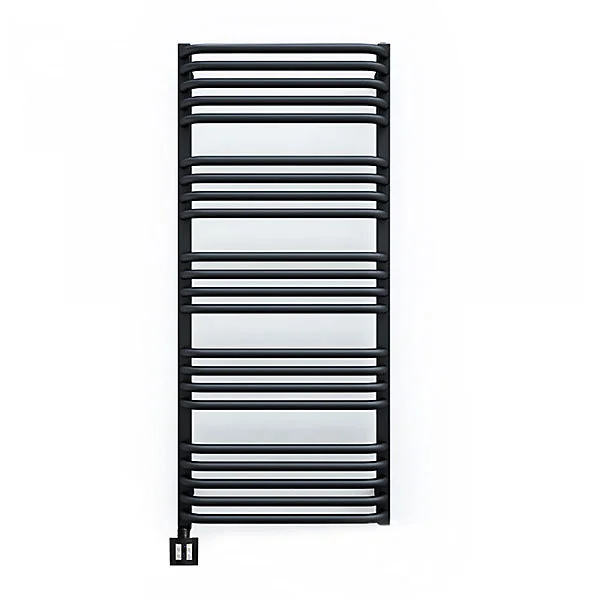 Sèche-serviette électrique paramétrable noir - HxL : 760x300 mm - 300 Watt - ALE760/300E8NP