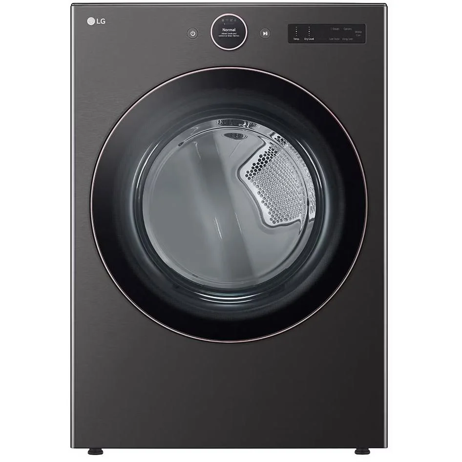 LG Sécheuse électrique de 7,4 pi cu avec TurboSteam™ DLEX6500B avec Détection automatique