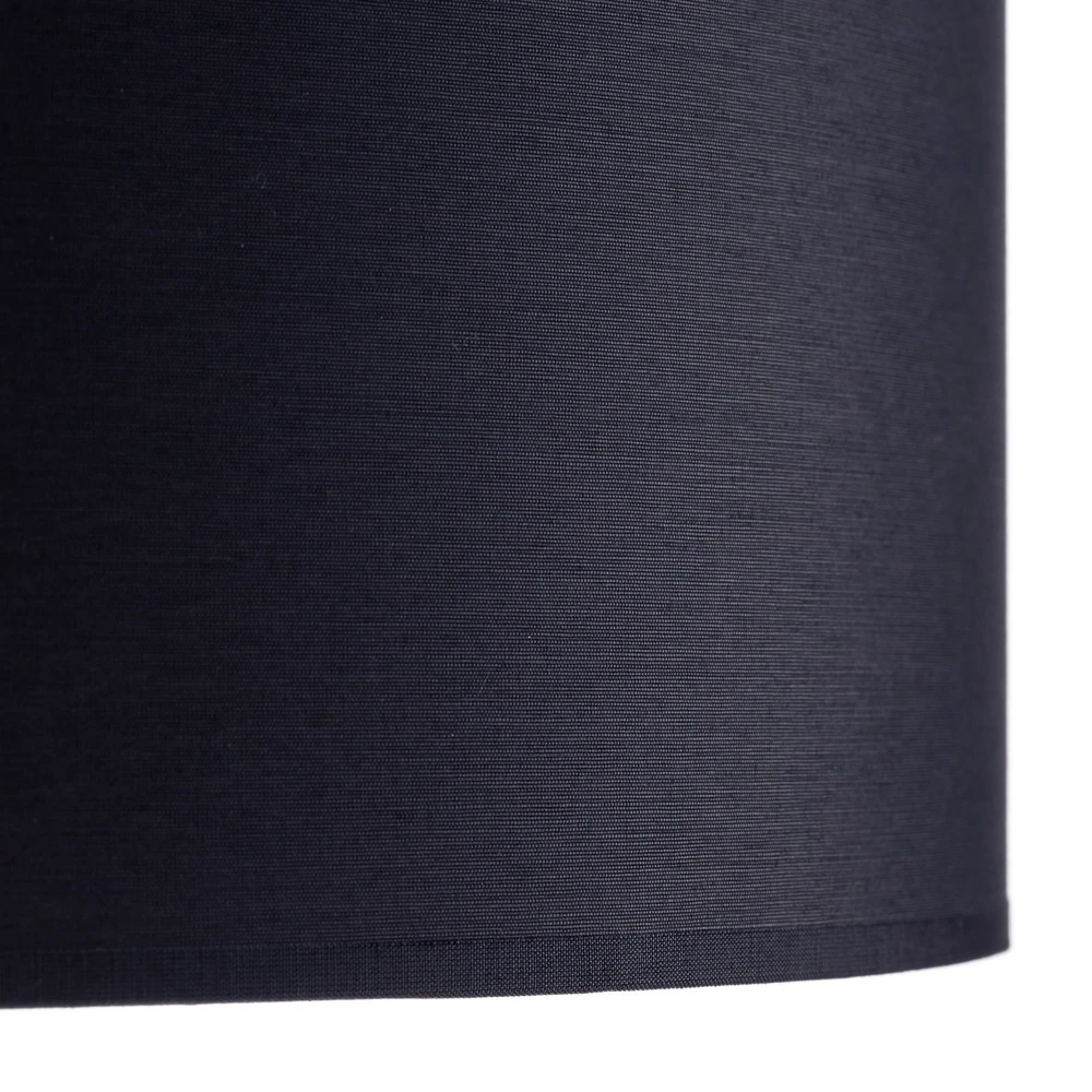 Certifié Énergie +++ Lampadaire Soho, cylindrique, arqué, bleu/doré